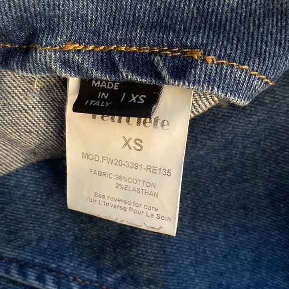 Retrofete Denim skirt XS NWT - Picture 4 of 4